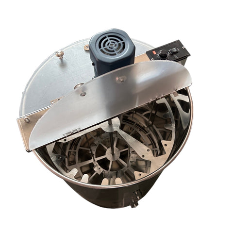 Stainless Steel 9 Frame Radial Electric Honey Extractor