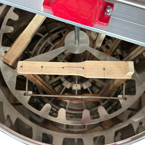 Stainless Steel 9 Frame Radial Manual Honey Extractor