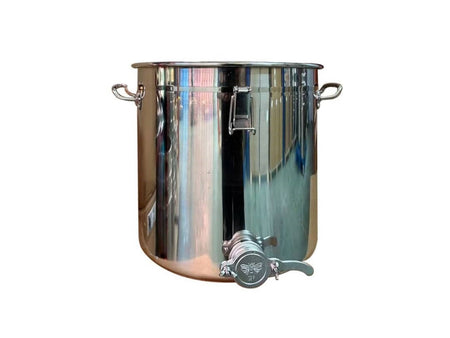 Stainless Steel Metal Honey Bucket With Metal Honey Gate Valve