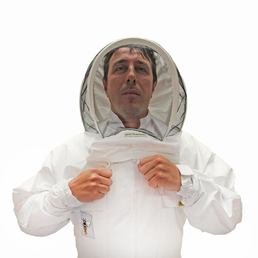 Vented Beekeeping Jacket W/Round Veil | Guardian Bee Apparel