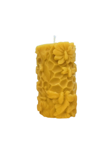 Candle Mould Candle Mould – Flowers, Bees & Honeycomb Design