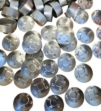 Silver Foil Tea Light Cups – Pack of 100