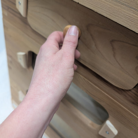 National Western Cedar Observation Hive with 2 Supers and Frames & Foundation