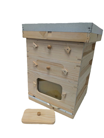 National Value Observation Hive With 2 Supers and Frames & Foundation