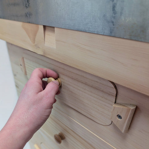 National Premium Observation Hive with 2 Supers and Frames and Foundation