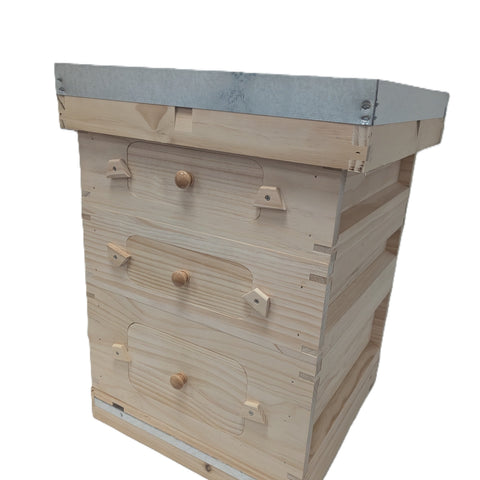 National Value Observation Hive With 2 Supers and Frames & Foundation