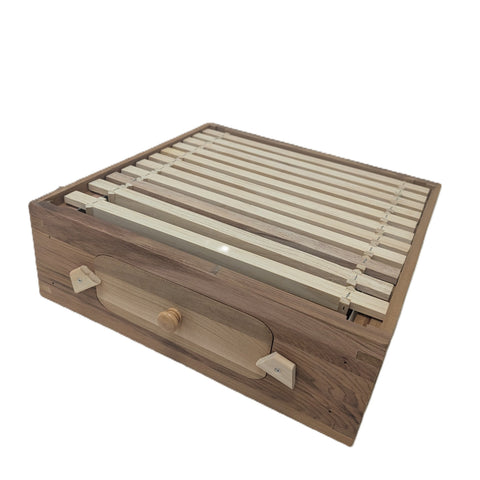 National Western Cedar Observation Hive with 2 Supers and Frames & Foundation