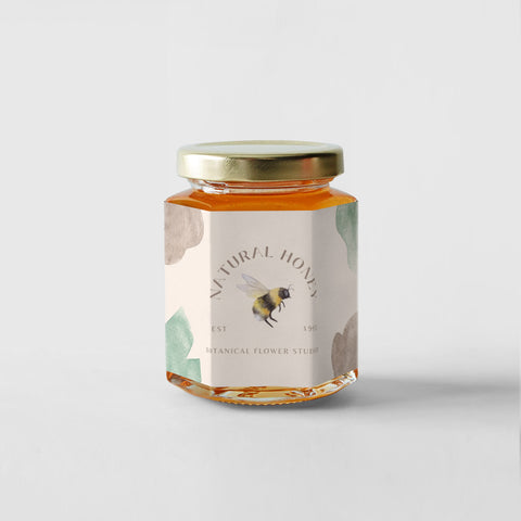 Honey Label Design 216