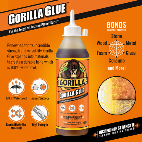 Gorilla Wood Foaming Glue 115ml