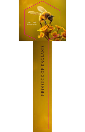 Tamper Evident Honey Label Design 31