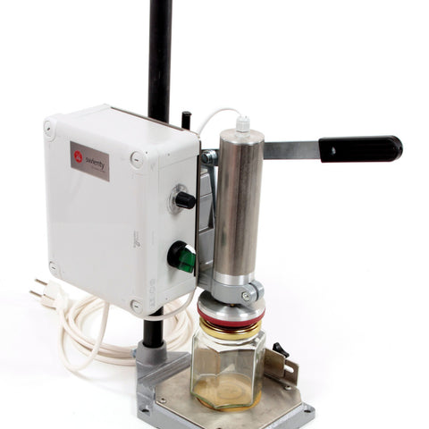 Swienty Manual Lid Fitter with UK Plug
