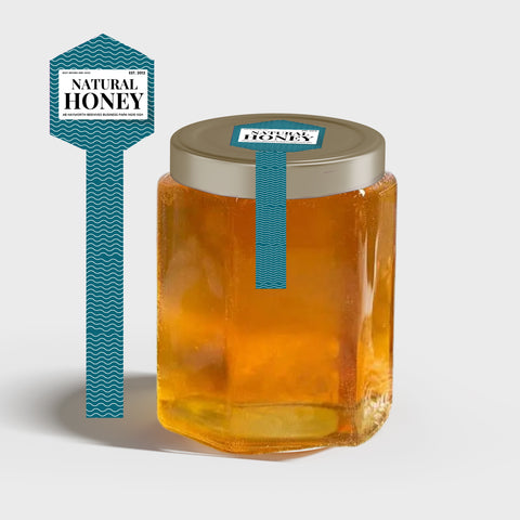 Tamper Evident Honey Label Design 11