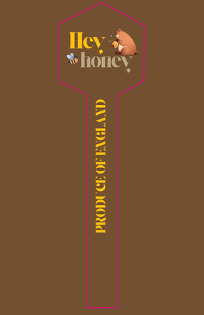 Tamper Evident Honey Label Design 32