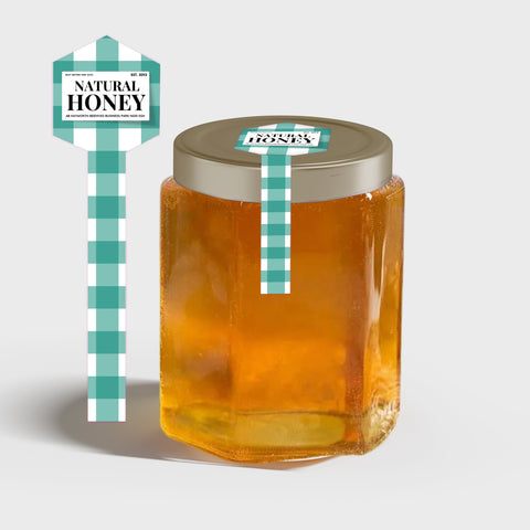 Tamper Evident Honey Label Design 13