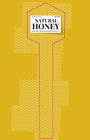 Tamper Evident Honey Label Design 10