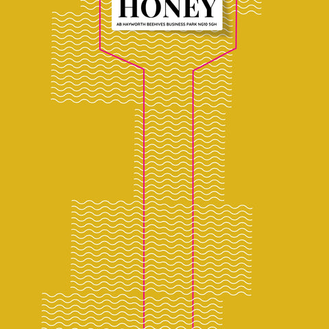 Tamper Evident Honey Label Design 10