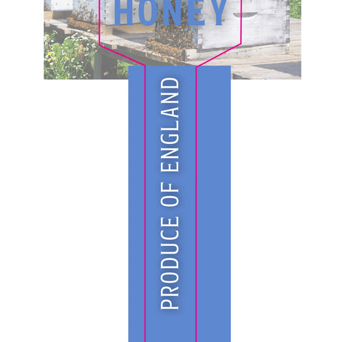 Tamper Evident Honey Label Design 34