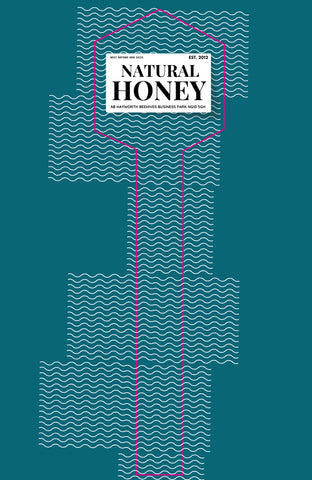 Tamper Evident Honey Label Design 11