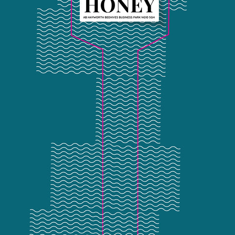 Tamper Evident Honey Label Design 11