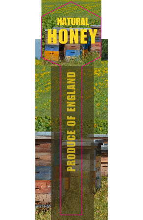 Tamper Evident Honey Label Design 35