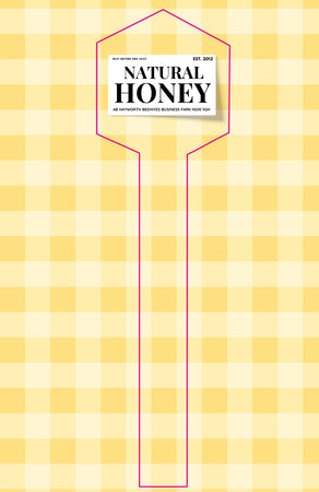 Tamper Evident Honey Label Design 12