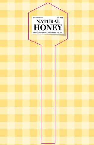 Tamper Evident Honey Label Design 12