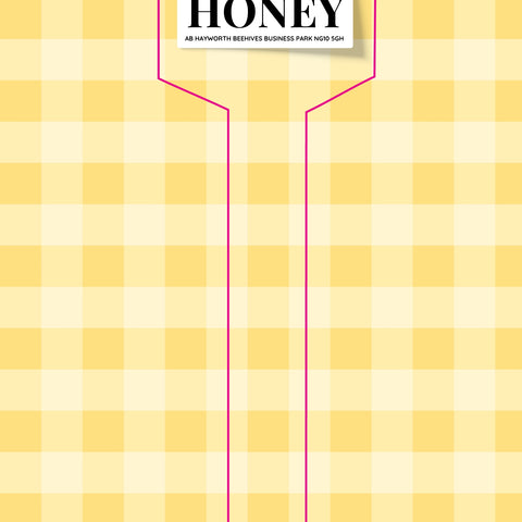 Tamper Evident Honey Label Design 12