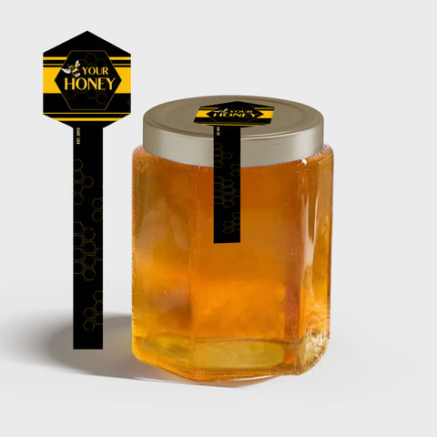 Tamper Evident Honey Label Design 18