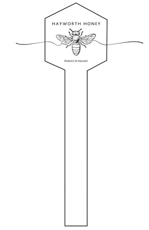 Tamper Evident Honey Label Design 1