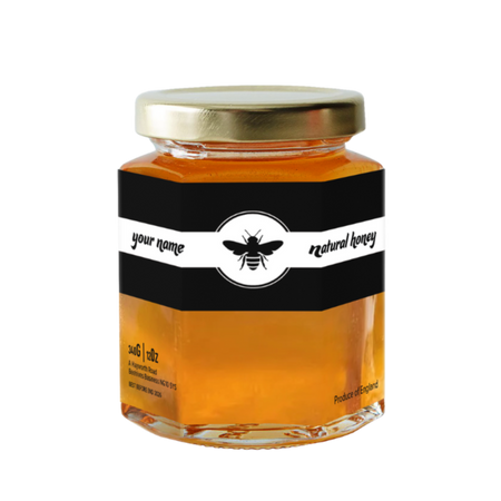 Clear Honey Label Design 1