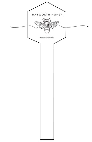 Tamper Evident Honey Label Design 1