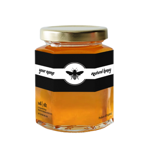 Clear Honey Label Design 1