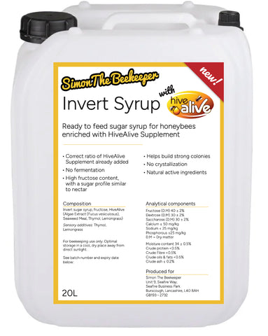 Hive Alive Inverted Syrup 20L