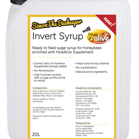 Hive Alive Inverted Syrup 20L