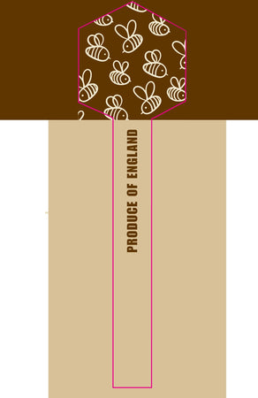 Tamper Evident Honey Label Design 41