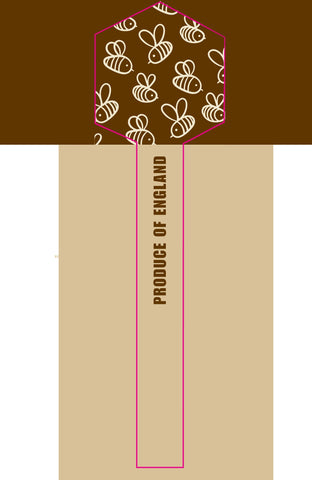 Tamper Evident Honey Label Design 41