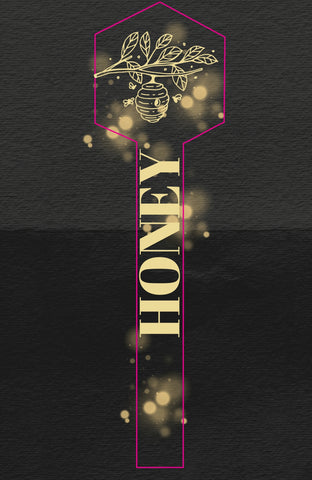 Tamper Evident Honey Label Design 43