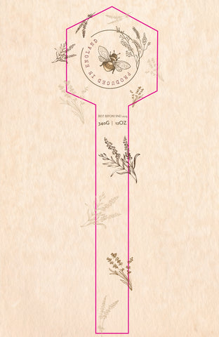 Tamper Evident Honey Label Design 19