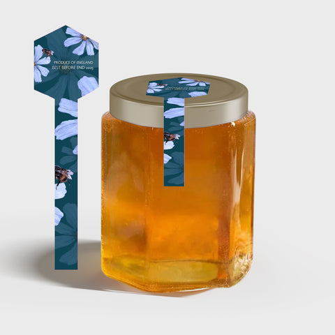 Tamper Evident Honey Label Design 24