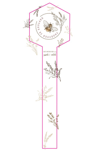 Tamper Evident Honey Label Design 20