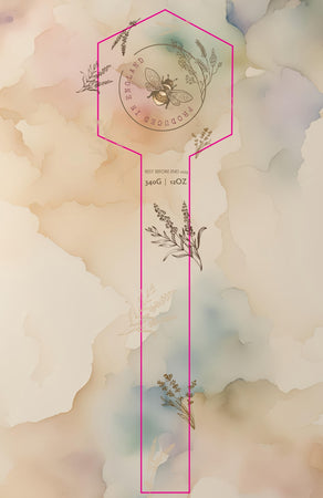 Tamper Evident Honey Label Design 21