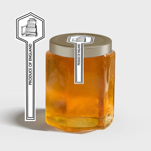 Tamper Evident Honey Label Design 27
