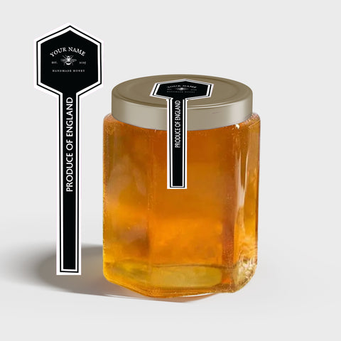 Tamper Evident Honey Label Design 29