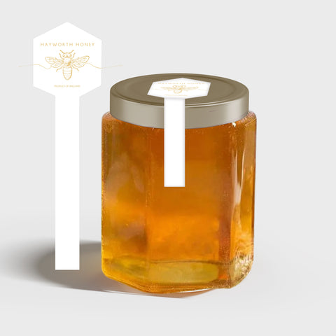 Tamper Evident Honey Label Design 2