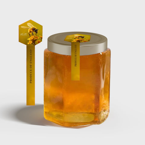 Tamper Evident Honey Label Design 31