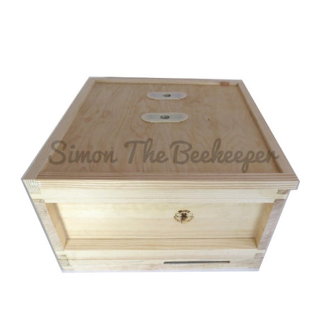 Bundle 5 Two National Premium Wooden Hive With 2 Supers, Frame & Foundation