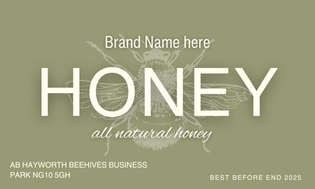 Honey Label Design 90