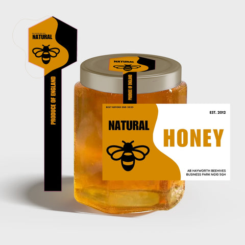 Tamper Evident Honey Label Design 42