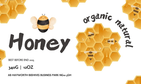 Honey Label Design 100
