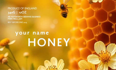Honey Label Design 108